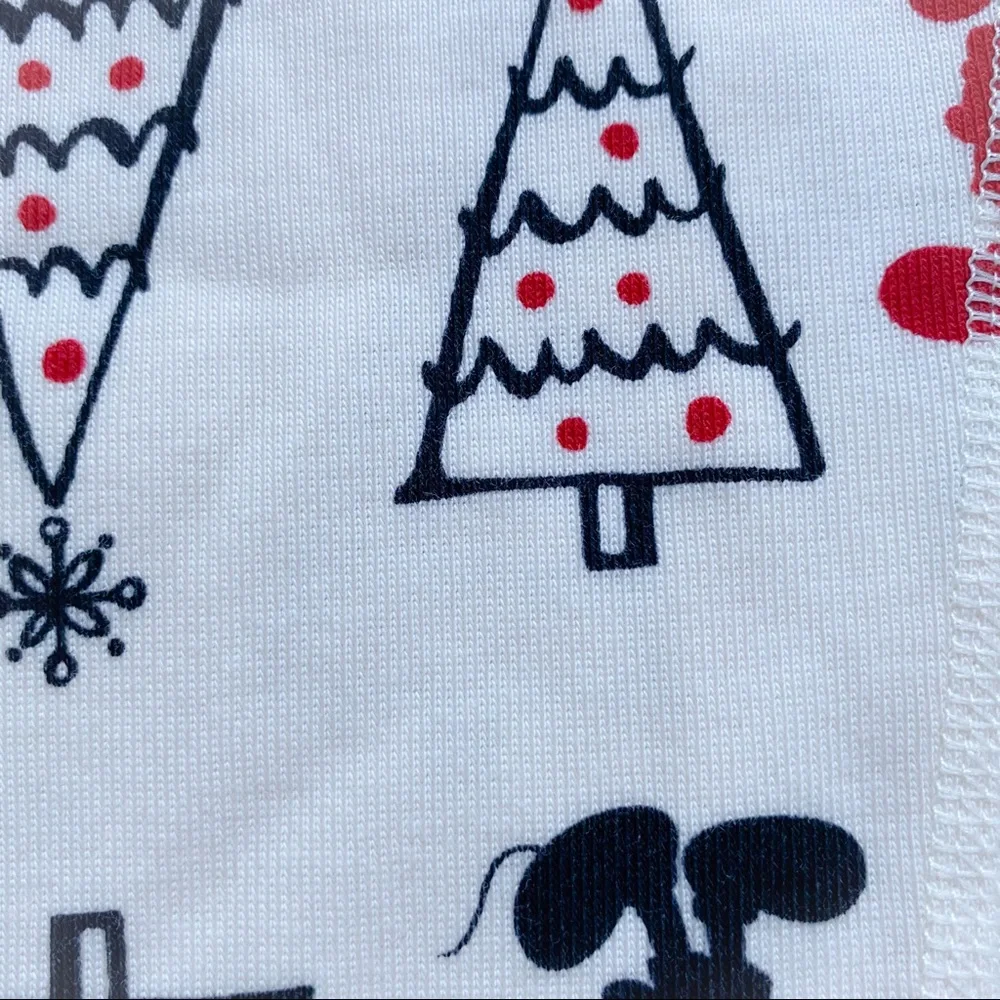 NWT Hanna Andersson Mickey Folk Tree long johns